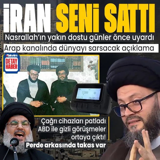 Muhammed Ali el-Hüseyni günler önce Nasrallahı uyardı: İran seni sattı