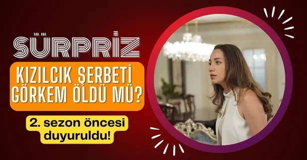 Kızılcık Şerbeti Görkem'in akıbeti belli oldu! Özge Özacar'dan sürpriz karar