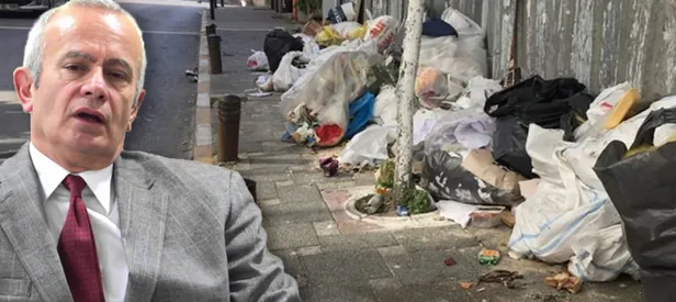 CHP'nin rant kavgası Şişli'yi çöpe boğdu