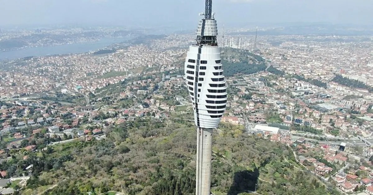 İstanbul Çamlıca Kulesi’nin inşaatında sona yaklaşılıyor! O bölüm de tamamlandı