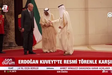 Başkan Erdoğan Kuveyt'te