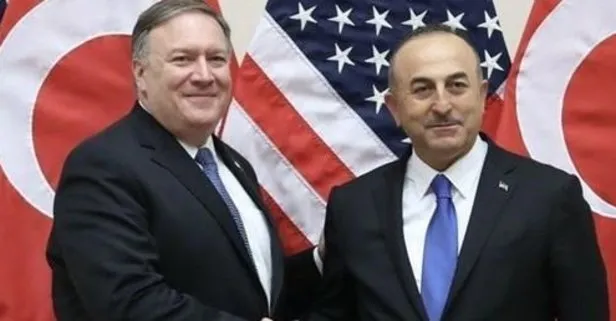 SON DAKİKA: Dışişleri Bakanı Çavuşoğlu, Pompeo ile görüştü