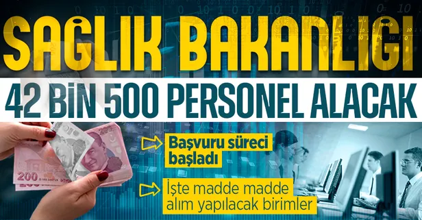 Sağlık Bakanlığı, 42 bin 500 personel ve işçi alımı yapacak! Başvurular nasıl yapılacak?