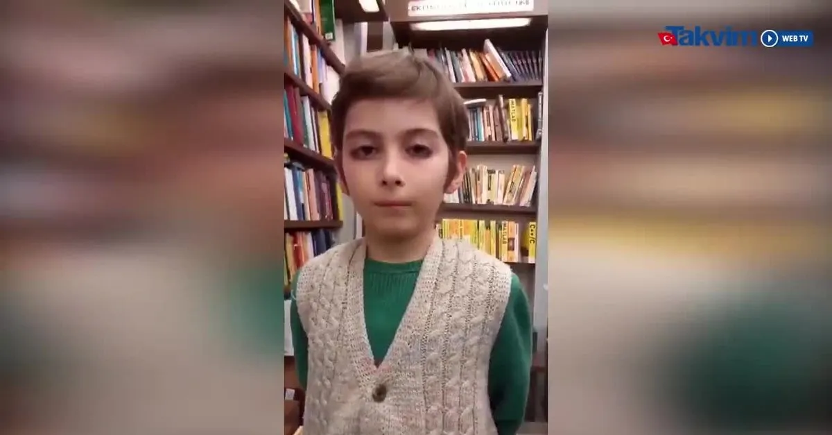 Sosyal Medya Atakan Kayalar I Konusuyor 5 Ayda 250 Kitap Okuyan 10 Yasindaki Atakan In Videosunu Izle Videosunu Izle Takvim Tv