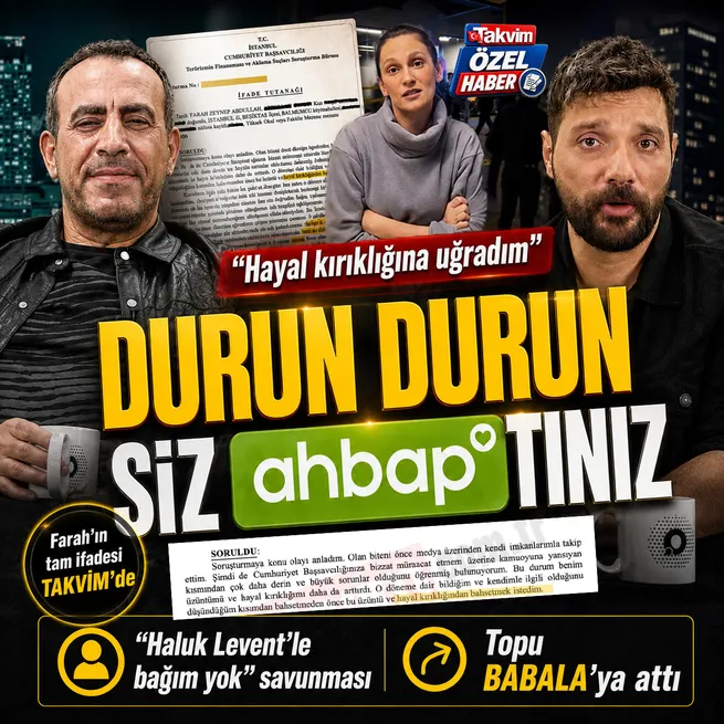 Farah Zeynep Abdullah topu Babalaya attı! Ahbapla bağım yok savunması... Hayal kırıklığına uğradım