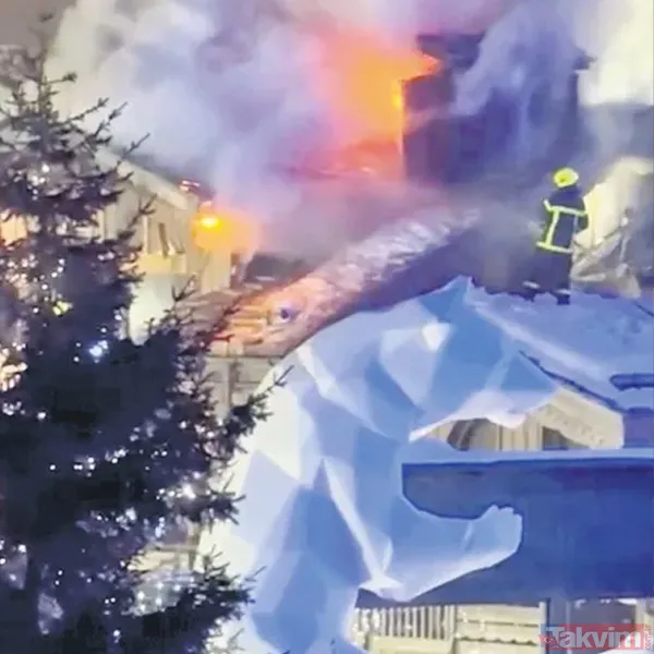 Courchevel'de otel yangını: Sosyetenin sömestir tatili yarıda kaldı - 1