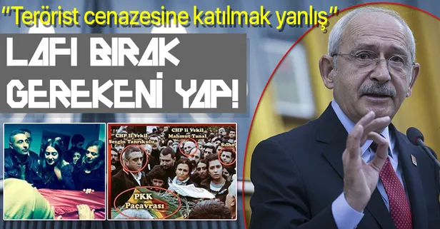 "Terörist cenazelerine katılmayı doğru bulmuyorum" diyen Kılıçdaroğlu ekibindeki terörist severler için gerekeni yapacak mı?