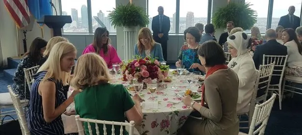 First Lady’ler yemekte buluştu