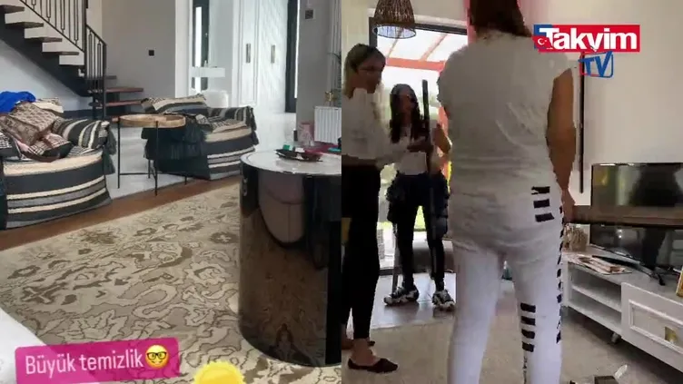 Demet Akalın ''temizlik'' deyip paylaştı! Lüks evini gören şaştı kaldı