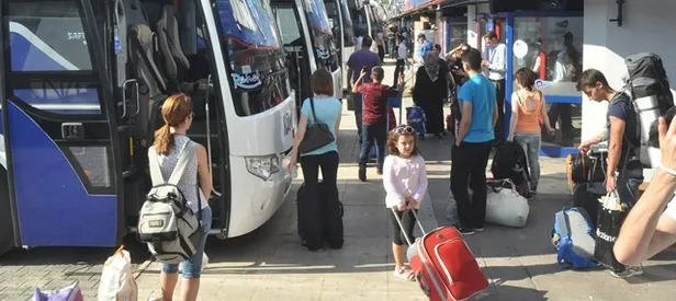 Bayram yoğunluğuna karşı otobüs takviyesi
