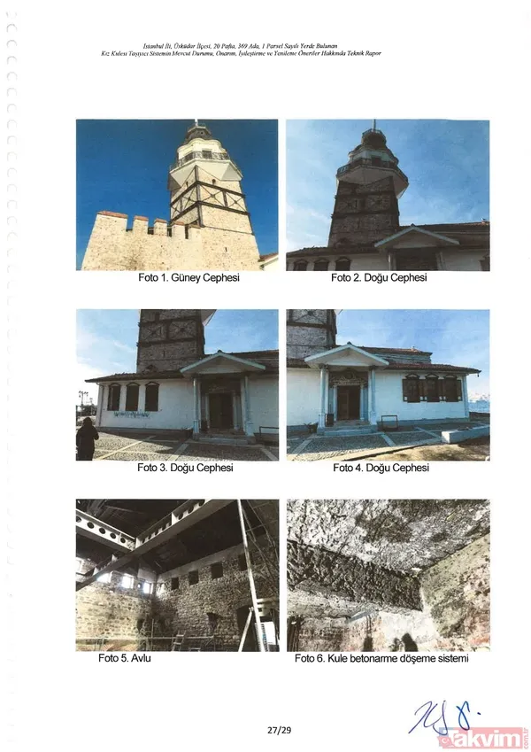 SON DAKİKA: Kız Kulesi yıkıldı mı? Kültür Varlıkları ve Müzeler Genel Müdürlüğü'nden flaş açıklama - 33