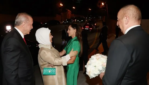 Başkan Erdoğan Azerbaycan’da!