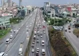 İstanbul’da sağanak sonrası trafik yoğunluğu!