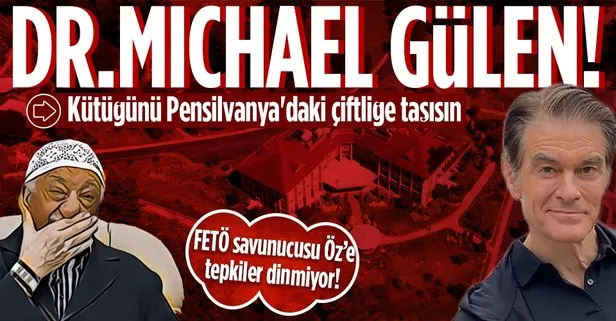 FETÖ elebaşı Gülen’i savunan Mehmet Öz’e sert tepki: Kütüğünü Pensilvanya’daki çiftliğe taşısın