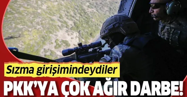Son dakika: Sızma girişiminde bulunan 24 PKK/YPG’li terörist etkisiz hale getirildi