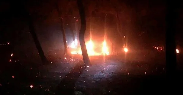Çanakkale Ezine’deki orman yangınında ’sabotaj’ iddiası