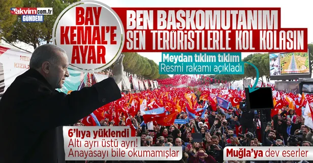 Başkan Erdoğan'dan TSK'yı hedef alan Kemal Kılıçdaroğlu'na tepki: Sen teröristlerle dirsek dirseğesin!