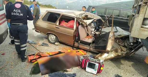 Yaşlı çifti ölüm ayırdı! Muğla'da feci kaza