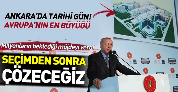Son dakika: Başkan Erdoğan'dan 3600 ek gösterge müjdesi: Seçimden sonra çözeceğiz