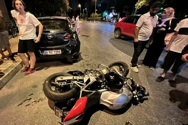 Büyükçekmece'de motosiklet kazası: 1 ölü