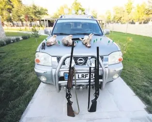 Ava giderken avlandılar