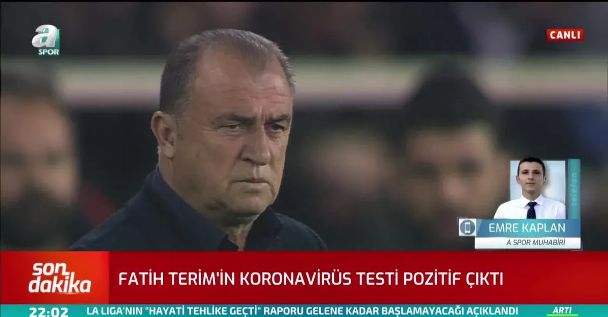 Test sonuçlarını kendisi açıkladı! Fatih Terim koronavirüse mi yakalandı?