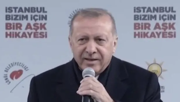 Başkan Erdoğan Bahçelievler'de konuştu