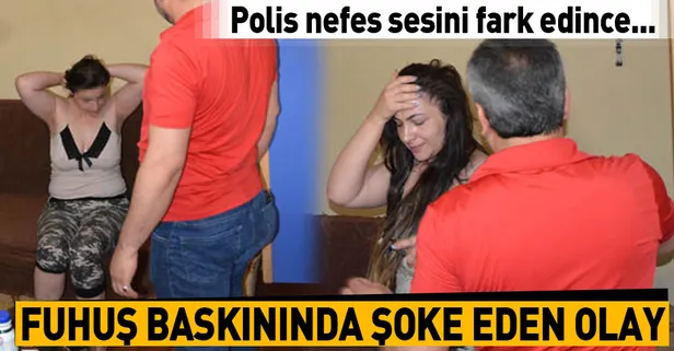 Fuhuş yapan kadın elbise dolabından çıktı
