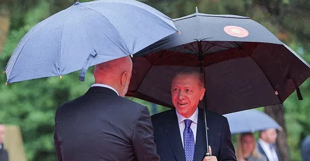 Başkan Erdoğan'dan Arnavutluk'ta yoğun diplomasi! Tiran'daki gazeteciler böyle seslendi: "Dünyanın barış anahtarı sizsiniz"