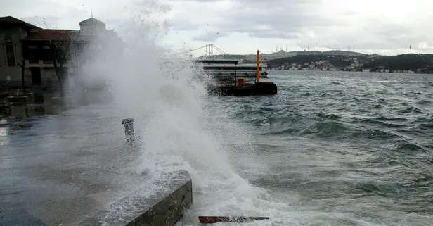 BUDO hava koşulları nedeniyle seferleri iptal etti