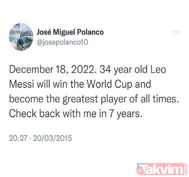 Arjantin Dünya Kupası'nı kazanırken Lionel Messi yine rekorları alt üst etti - 22