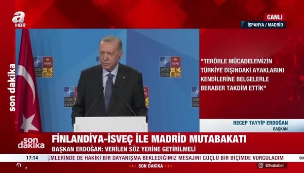 Başkan Erdoğan’dan NATO zirvesinde Freedom House’a sert tepki: Önce kendilerini sorgulamalılar