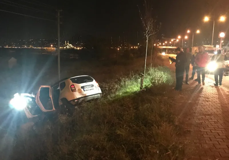 Giresun'da 'dur' ihtarına uymayan sürücü polislere çarptı - 4