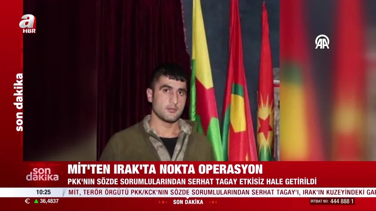 PKK'lı Serhat Tagay etkisiz hale getirildi!