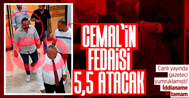 Gazeteci Latif Şimşek'i canlı yayında darbetmişti! Emrah Topal hakkında 5,5 yıl istendi