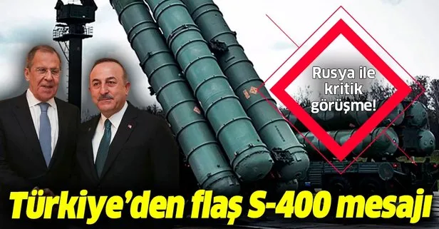 Lavrov'la ile görüşen Çavuşoğlu'ndan flaş açıklamalar