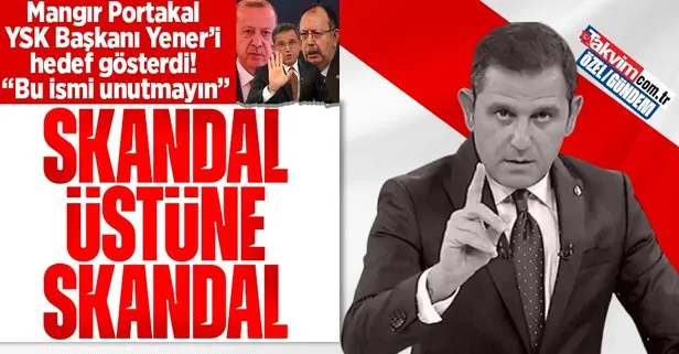 Fatih Portakal’dan skandal söylemler! YSK Başkanını hedef gösterdi: Bu ismi unutmayın