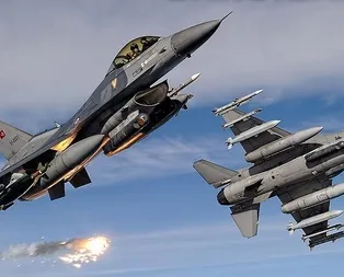 Türk ve Rus jetleri birlikte vurdu!