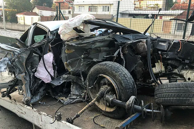 Bursa'da korkunç kaza! 120 kilometre hızla gelen ölüm