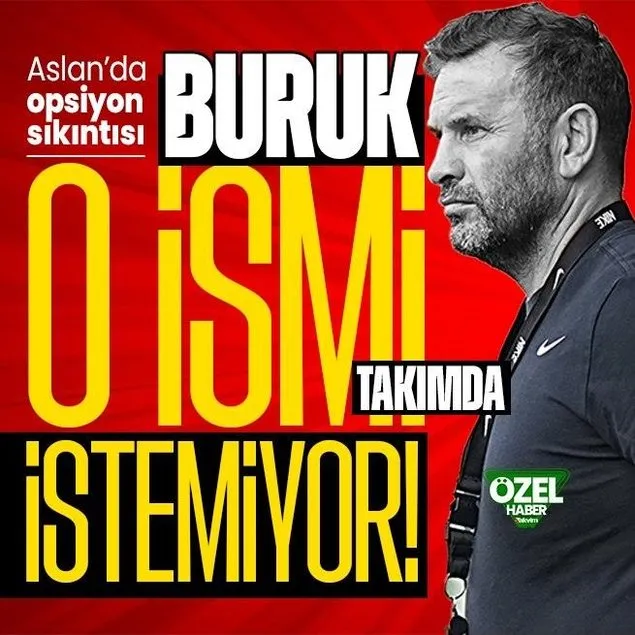 ÖZEL | Okan Buruk o yıldızı istemiyor! Galatasaray’da opsiyon sıkıntısı
