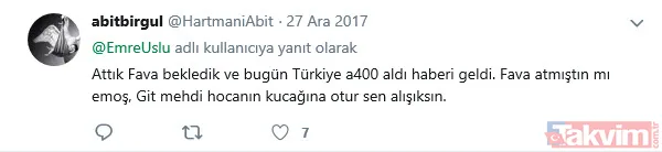 Türkiye'nin net duruşu "S-400 alamaz" diyen FETÖ'cüleri bozguna uğrattı! FETÖ'cü Emre Uslu sosyal medyada alay konusu oldu - 7