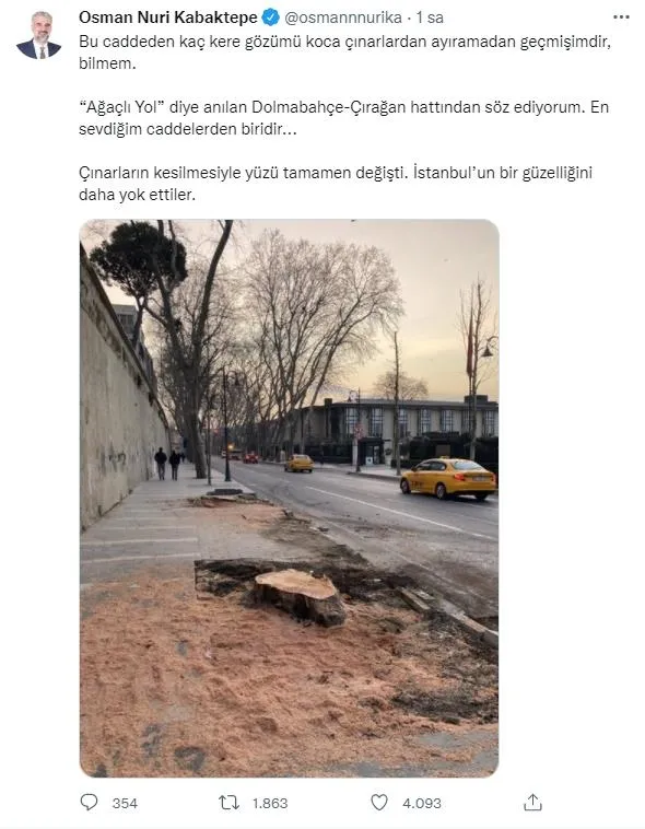 chpli-ibb-istanbulun-bir-guzelligini-daha-yok-etti-ciragan-caddesinde-agac-katliami-112-tanesi-kesildi-1646924541957.jpeg CHP'li İBB İstanbul'un bir güzelliğini daha yok etti: Çırağan Caddesi'nde ağaç katliamı: 112 tanesi kesildi! Tepkiler çığ gibi-2