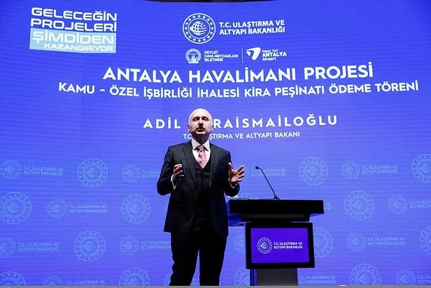Son dakika: Bakan Karaismailoğlu: Antalya Havalimanı Projesinin kira bedelinin ilk taksidi ödendi-2