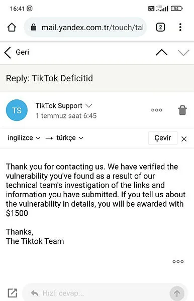 Türk öğrenciler TikTok'un açığını buldu! Verilen ödülü...-6