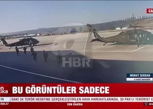 Özel Harekatın Helikopterlerle TUSAŞ’a Hareket Anı Kamerada!