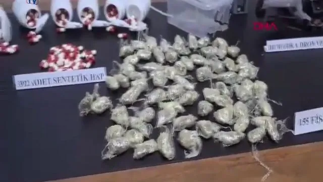 İzmir’de ’dron’ ile uyuşturucu sevkiyatı