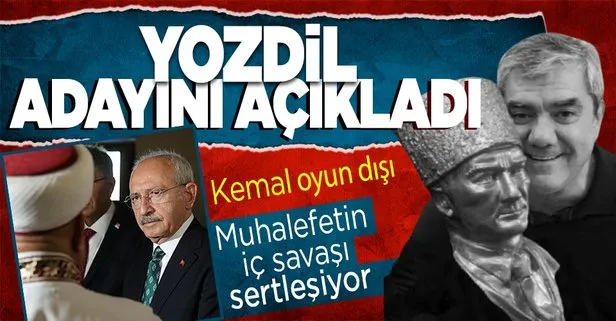 Muhalefetin koltuk kavgası! Özdil adayını açıkladı