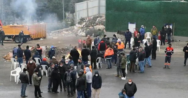 CHP’li Maltepe Belediyesi’ndeki işçilerin grevi devam ediyor! Sokaklar çöp dağlarına teslim