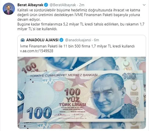 Son dakika: Ziraat, Vakıfbank ve Halkbank'tan firmalara kredi desteği-2