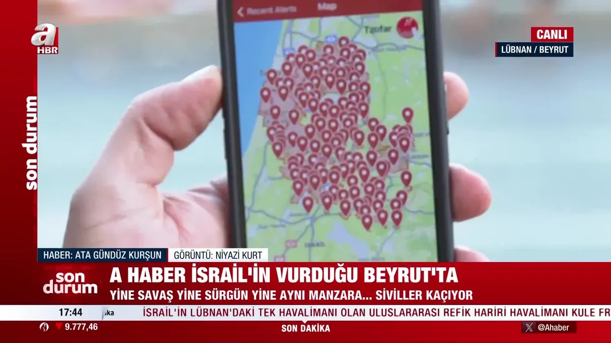 Hizbullah'tan İsrail'e misilleme: Tel Aviv'de siren sesleri